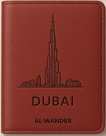 Коллекция обложек паспортов с памятниками "Dubai" Cover