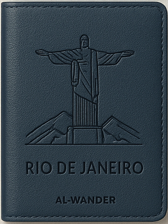 Коллекция обложек паспортов с памятниками "Rio de Janeiro" Cover