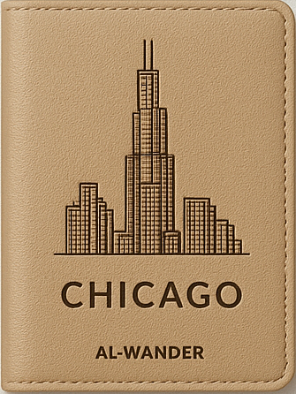 Коллекция обложек паспортов с памятниками "Chicago" Cover