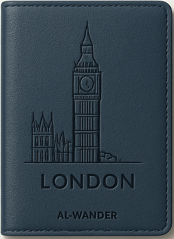 Коллекция обложек паспортов с памятниками "London" Cover